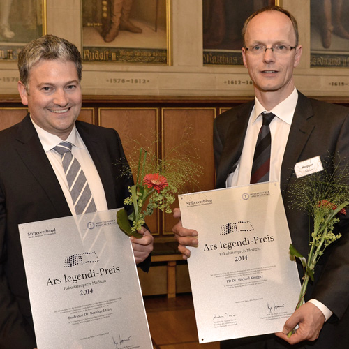 Ars Legendi, Prof. Dr. Bernhard Hirt, PD Dr. Michael Knipper